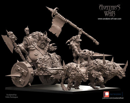 Avatars of War Goblin King Chariot - Fantasy / D&D (Custom Order) - product image 1 of 3