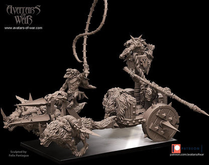 Avatars of War Goblin King Chariot - Fantasy / D&D (Custom Order) - product image 2 of 3
