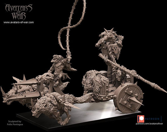 Avatars of War Goblin King Chariot - Fantasy / D&D (Custom Order) - product image 2 of 3