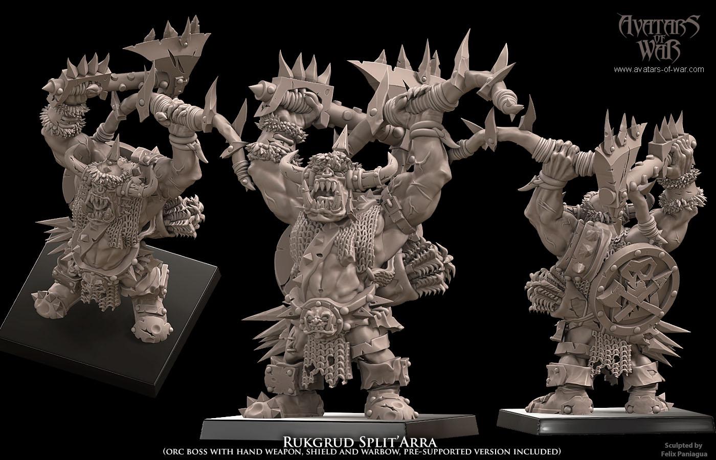 Avatars of War Rukgrud’s Kleava’n’Stickas Regiment - Fantasy / D&D (Custom Order) - product image 5 of 5