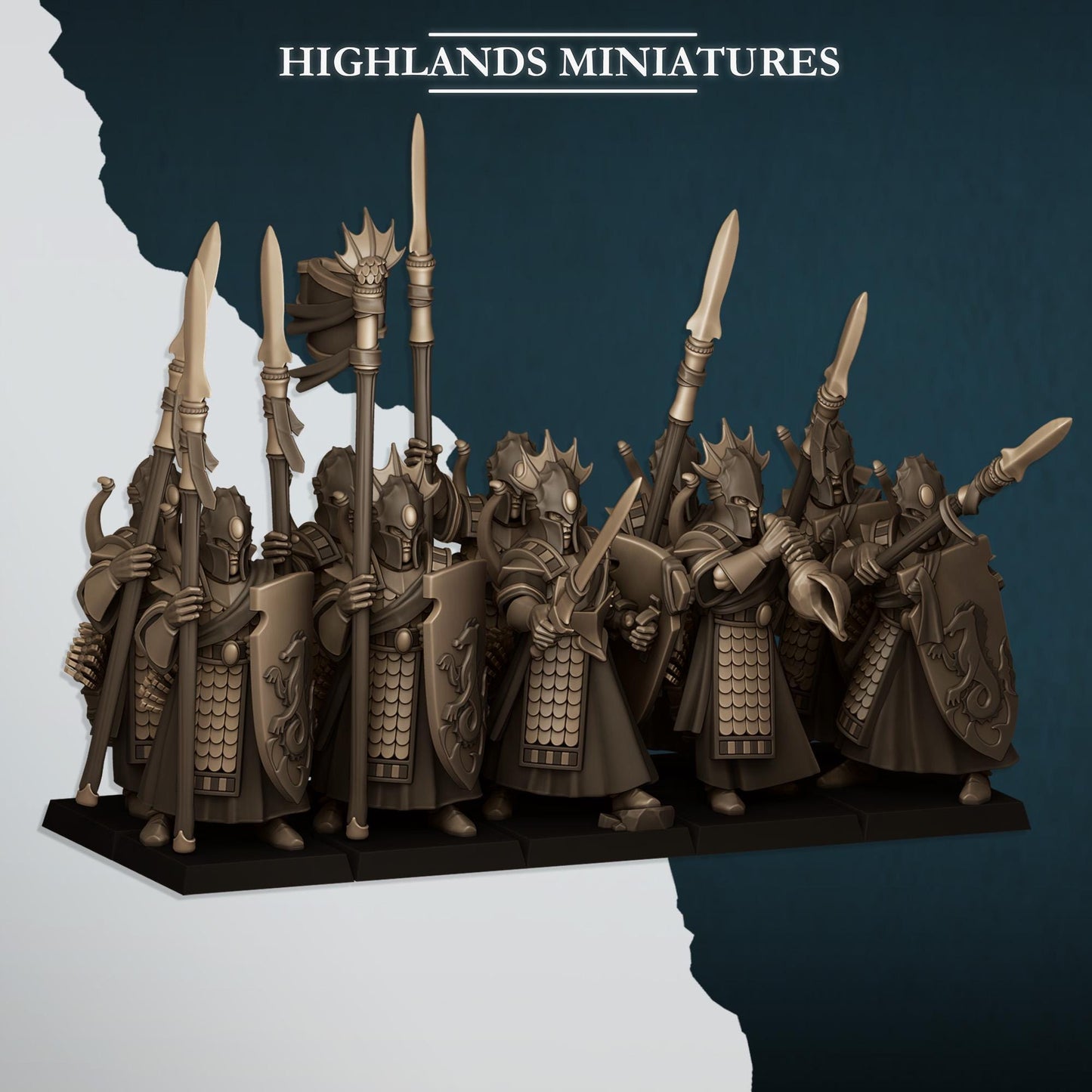 Highland Miniatures Aegean Sea Guard - Fantasy / D&D (Custom Order) - product image 1 of 3
