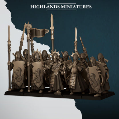 Highland Miniatures Aegean Sea Guard - Fantasy / D&D (Custom Order) - product image 3 of 3