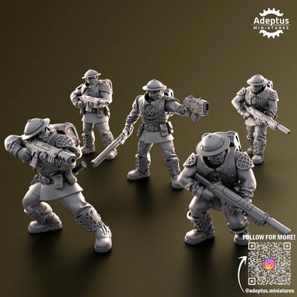 Adeptus Miniatures Sunclaw Infantry Squad (Custom Order) - product image 3 of 7