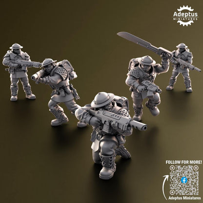 Adeptus Miniatures Sunclaw Infantry Squad (Custom Order) - product image 4 of 7