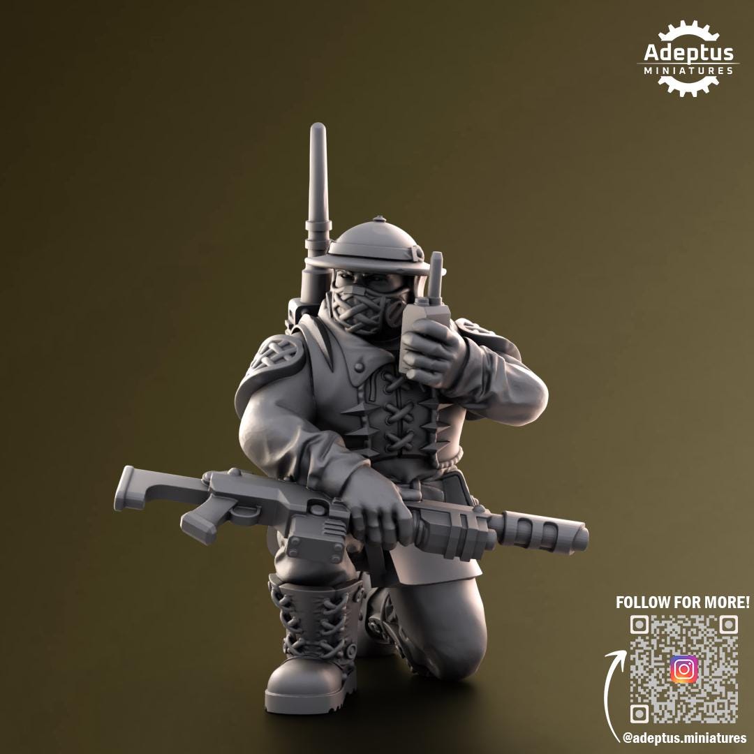 Adeptus Miniatures Sunclaw Command Squad (Custom Order) - product image 3 of 9