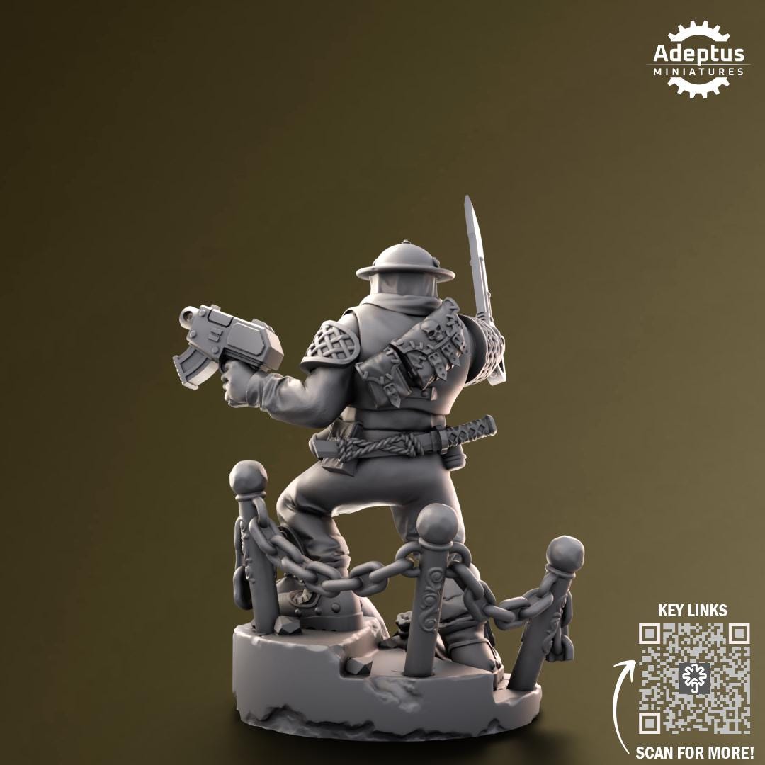 Adeptus Miniatures Sunclaw Command Squad (Custom Order) - product image 8 of 9