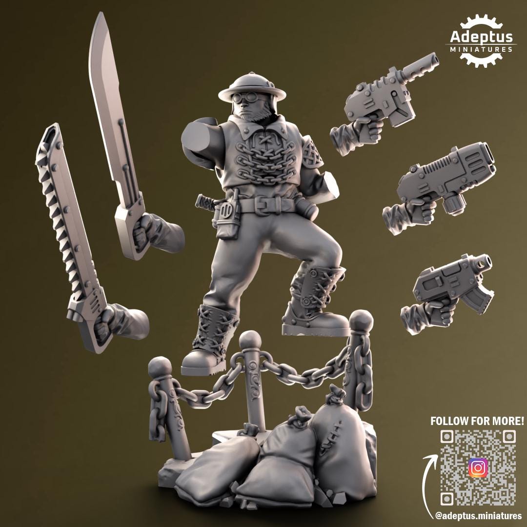 Adeptus Miniatures Sunclaw Command Squad (Custom Order) - product image 9 of 9
