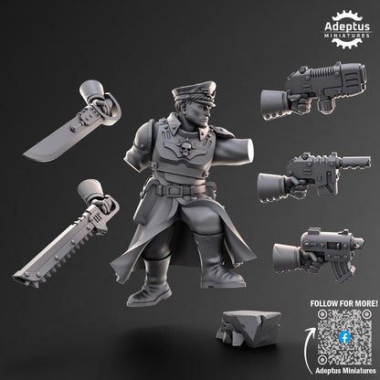 Adeptus Miniatures Commander Drake. Imperial Guard (Custom Order) - product image 4 of 4