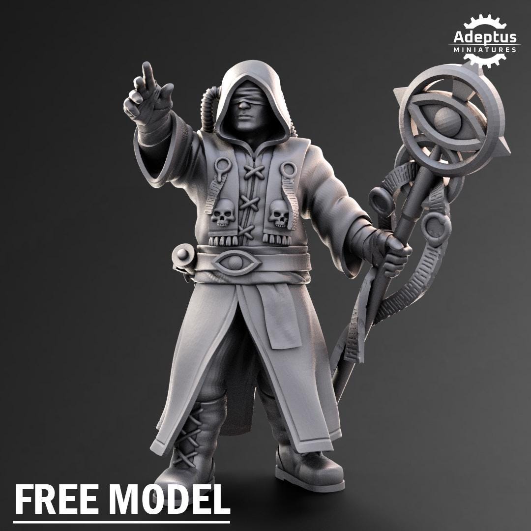 Adeptus Miniatures Psionic. Imperial Guard (Custom Order) - product image 1 of 3