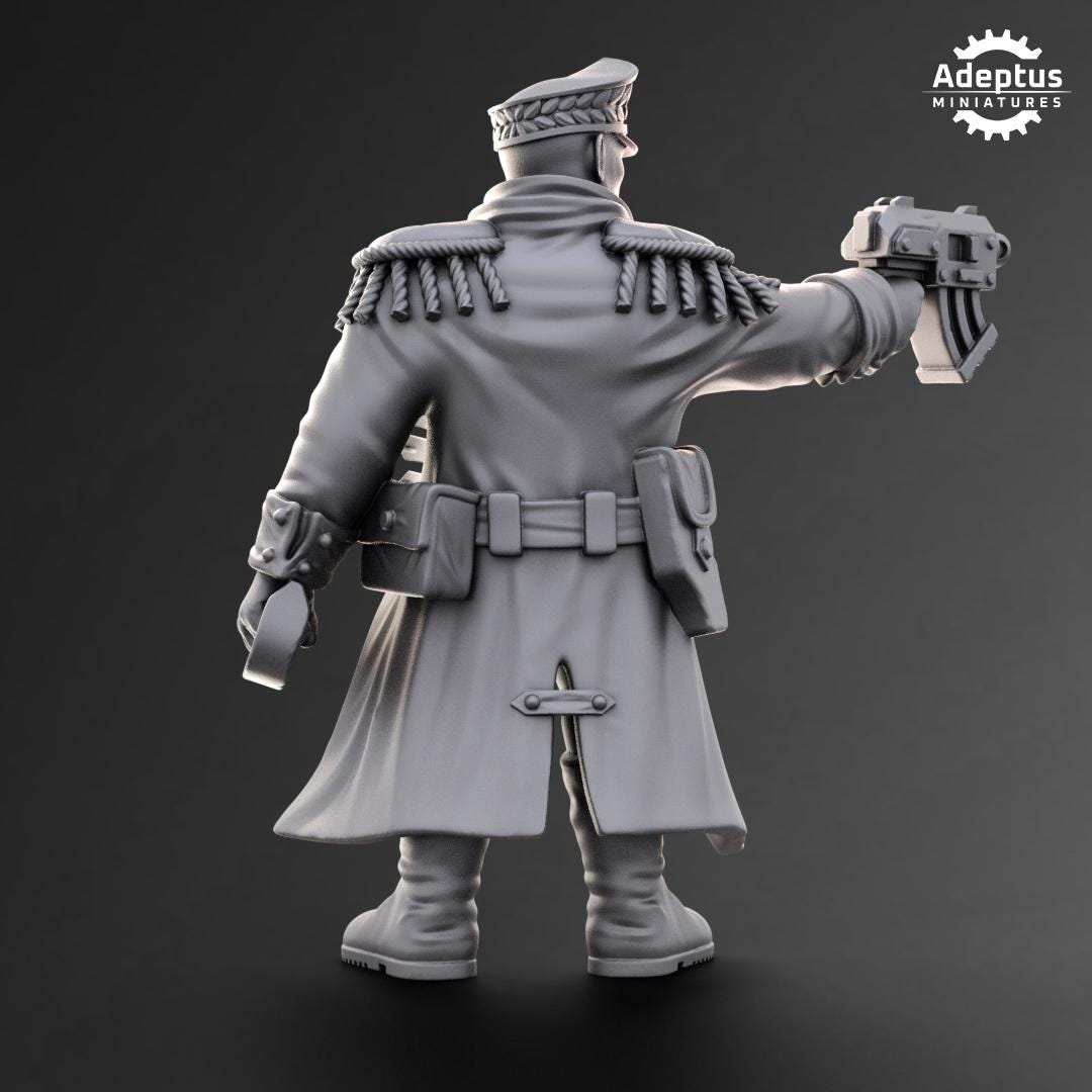 Adeptus Miniatures Commissar. Imperial Guard (Custom Order) - product image 2 of 3