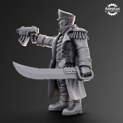 Adeptus Miniatures Commissar. Imperial Guard (Custom Order) - product image 3 of 3