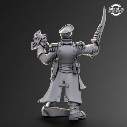 Adeptus Miniatures Commissar. Imperial Guard (Custom Order) - product image 2 of 3