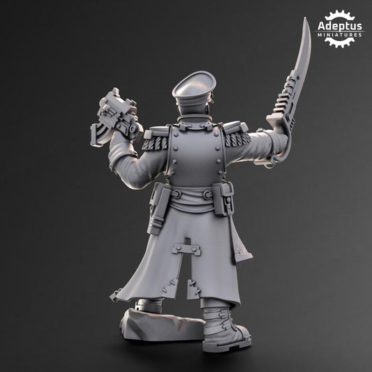 Adeptus Miniatures Commissar. Imperial Guard (Custom Order) - product image 2 of 3
