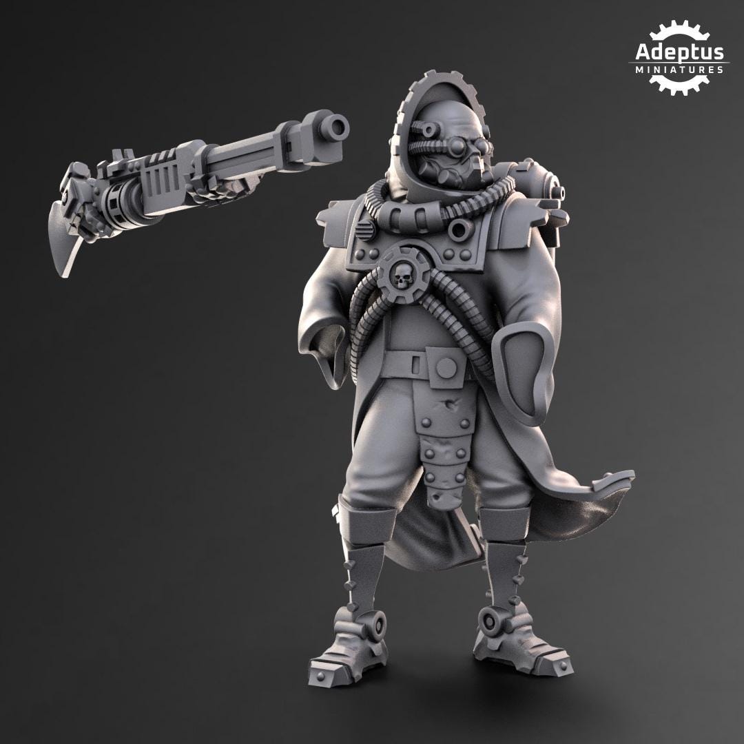 Adeptus Miniatures Techno Ranger Squad. Imperial Guard (Custom Order) - product image 4 of 7