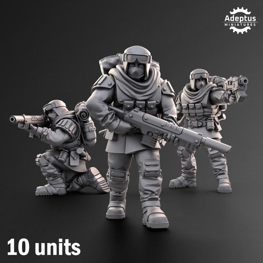 Adeptus Miniatures Khaleeth Regiment Infantry Squad (Custom Order) - product image 1 of 6