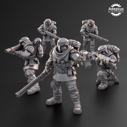 Adeptus Miniatures Khaleeth Regiment Infantry Squad (Custom Order) - product image 2 of 6