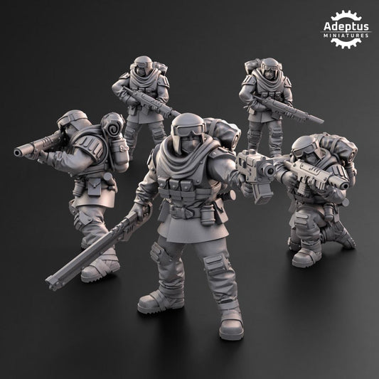 Adeptus Miniatures Khaleeth Regiment Infantry Squad (Custom Order) - product image 2 of 6