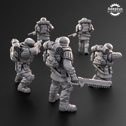 Adeptus Miniatures Khaleeth Regiment Infantry Squad (Custom Order) - product image 3 of 6