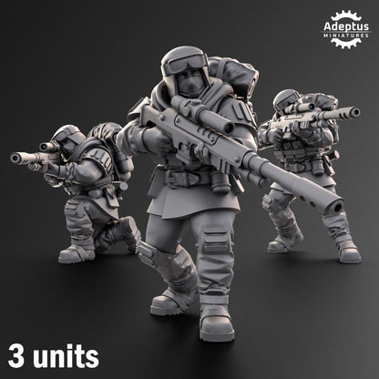 Adeptus Miniatures Khaleeth Regiment Snipers (Custom Order) - product image 1 of 6
