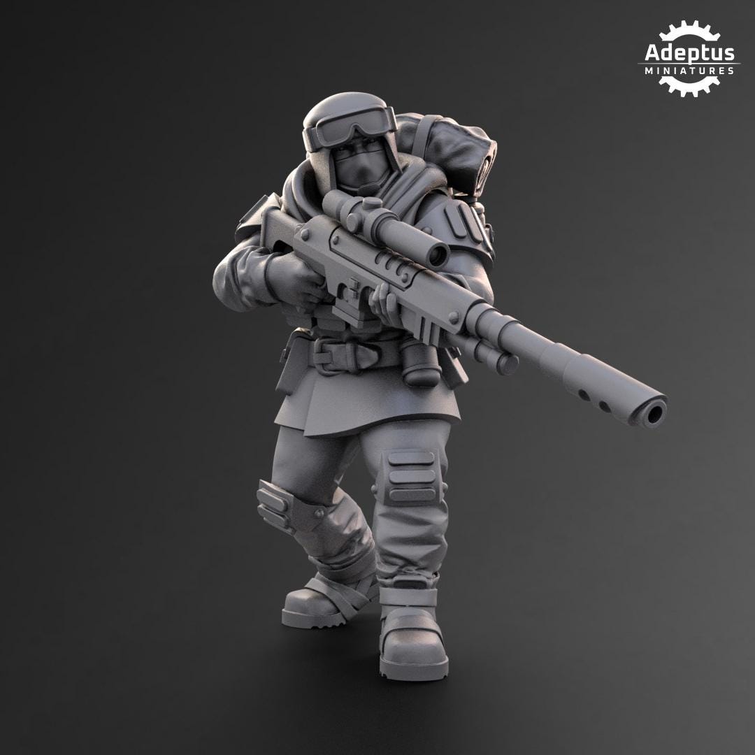 Adeptus Miniatures Khaleeth Regiment Snipers (Custom Order) - product image 3 of 6