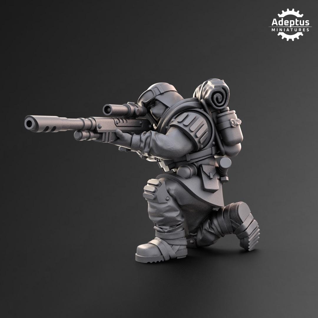 Adeptus Miniatures Khaleeth Regiment Snipers (Custom Order) - product image 4 of 6