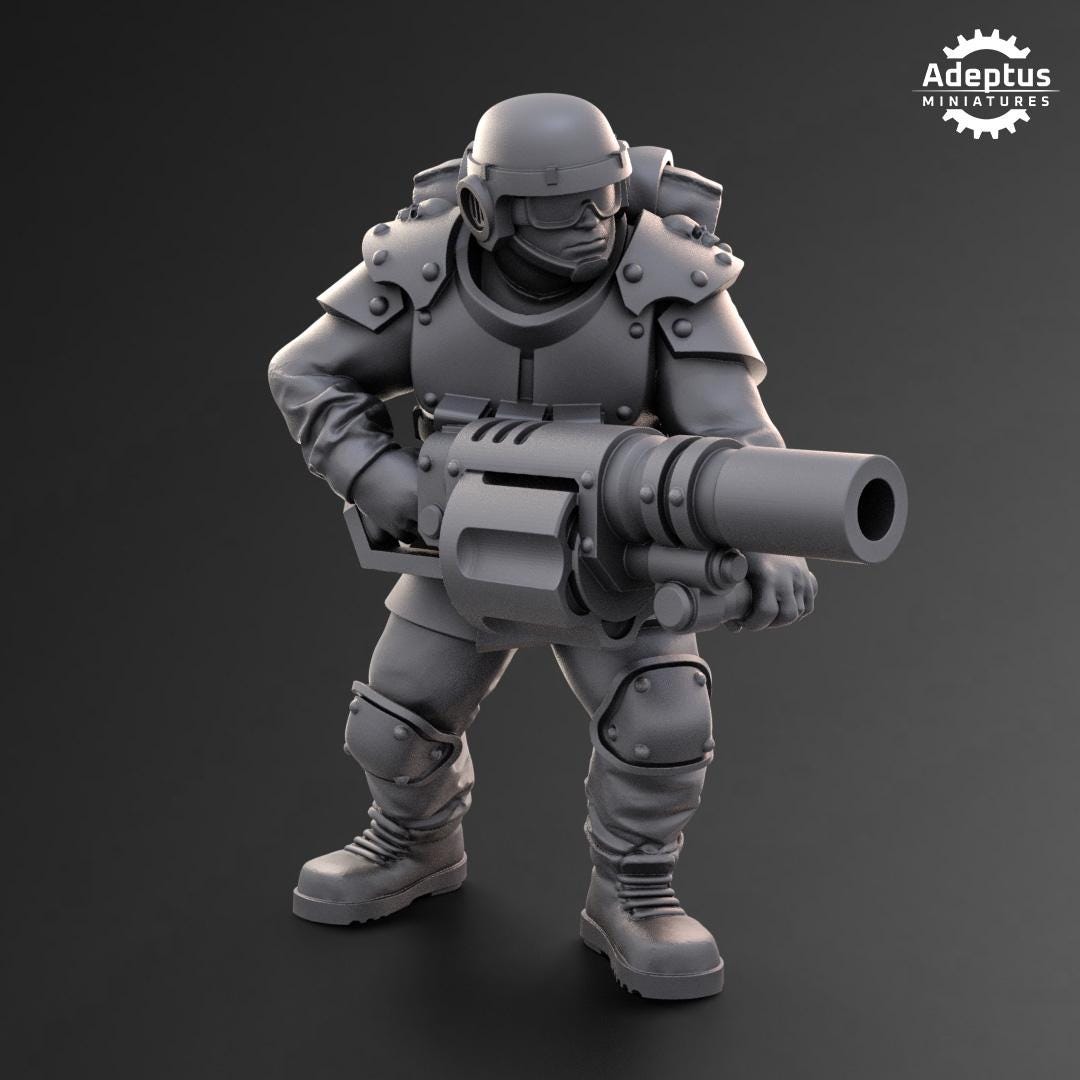 Adeptus Miniatures Ultima Troops Special Weapons (Custom Order) - product image 5 of 6
