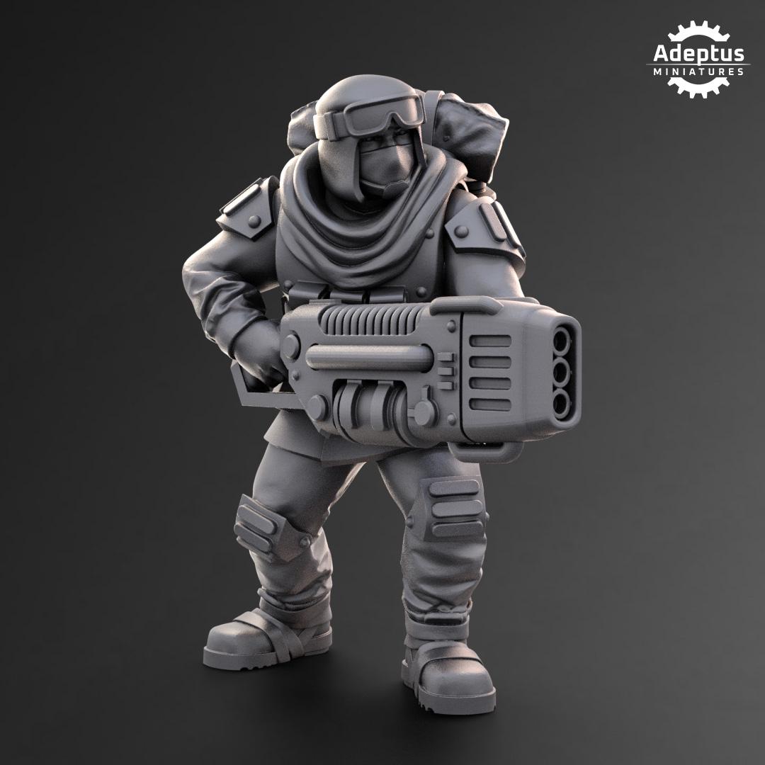 Adeptus Miniatures Khaleeth Regiment Special Weapons (Custom Order) - product image 2 of 6