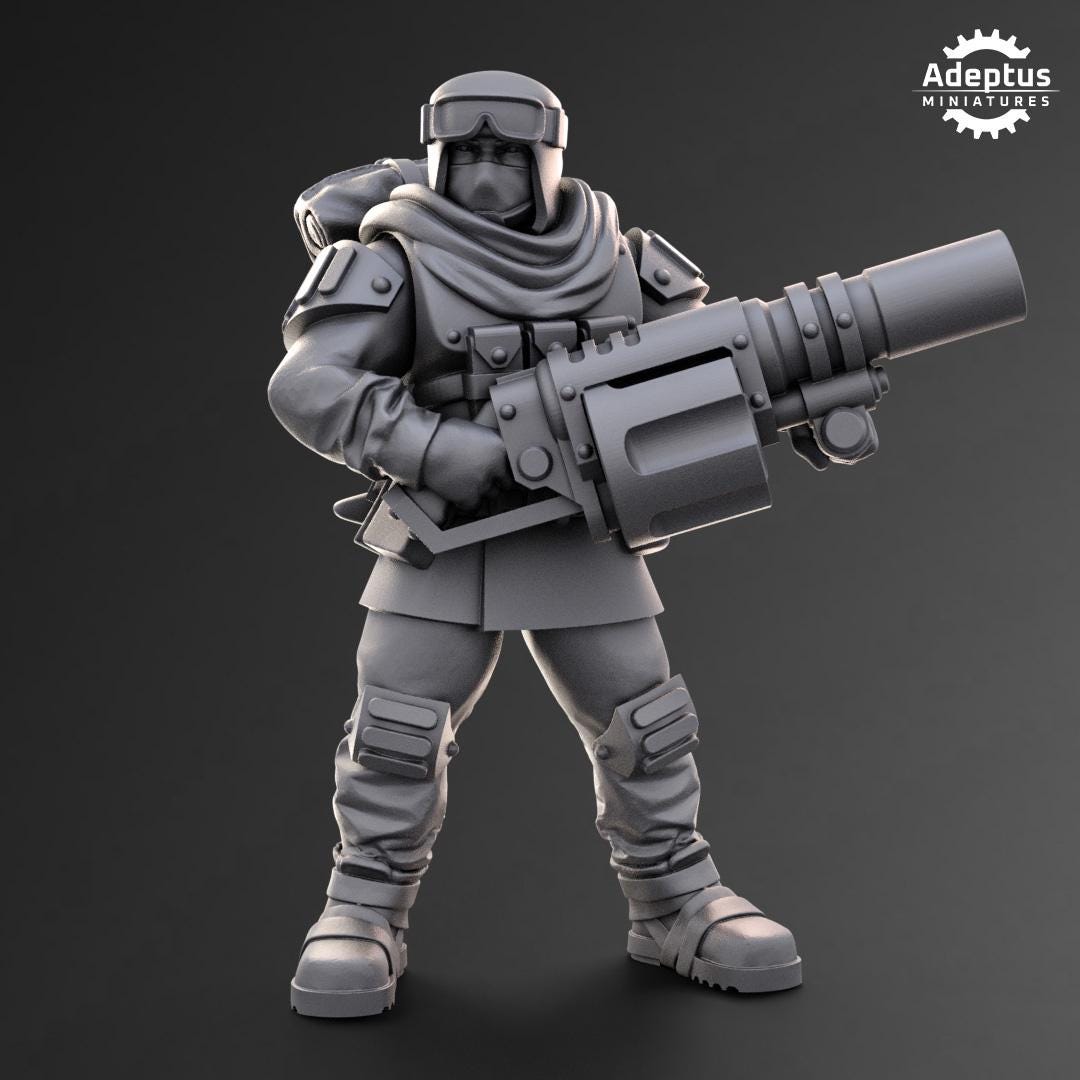 Adeptus Miniatures Khaleeth Regiment Special Weapons (Custom Order) - product image 5 of 6