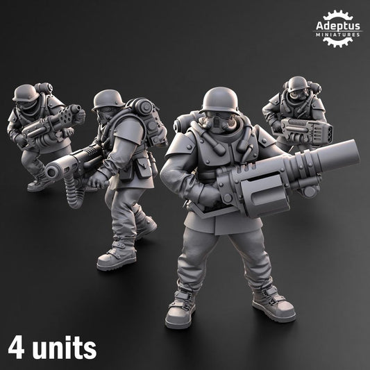 Adeptus Miniatures Koelner Regiment Special Weapons (Custom Order) - product image 1 of 6