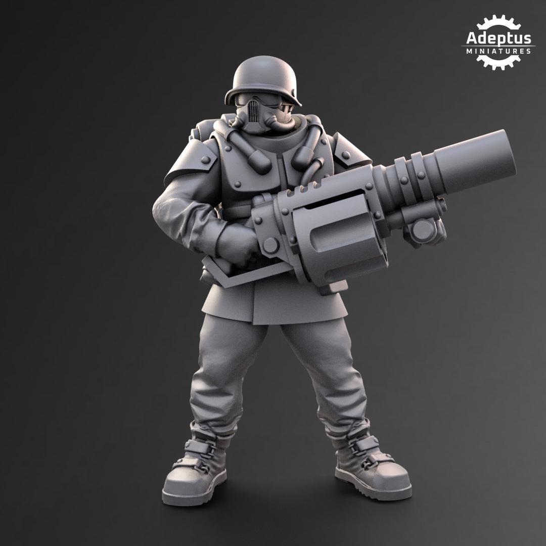 Adeptus Miniatures Koelner Regiment Special Weapons (Custom Order) - product image 5 of 6