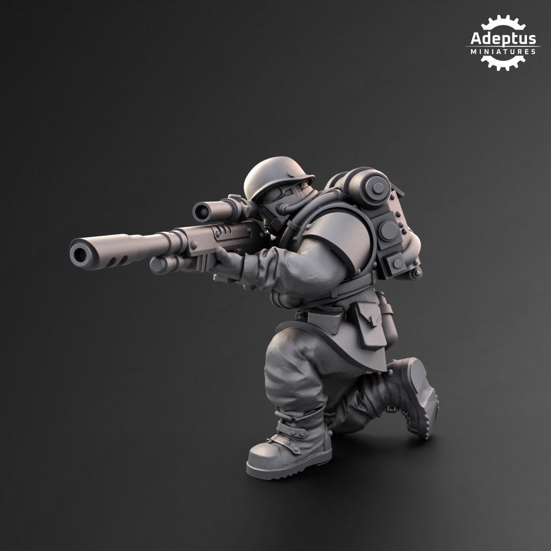 Adeptus Miniatures Koelner Regiment Snipers (Custom Order) - product image 3 of 6
