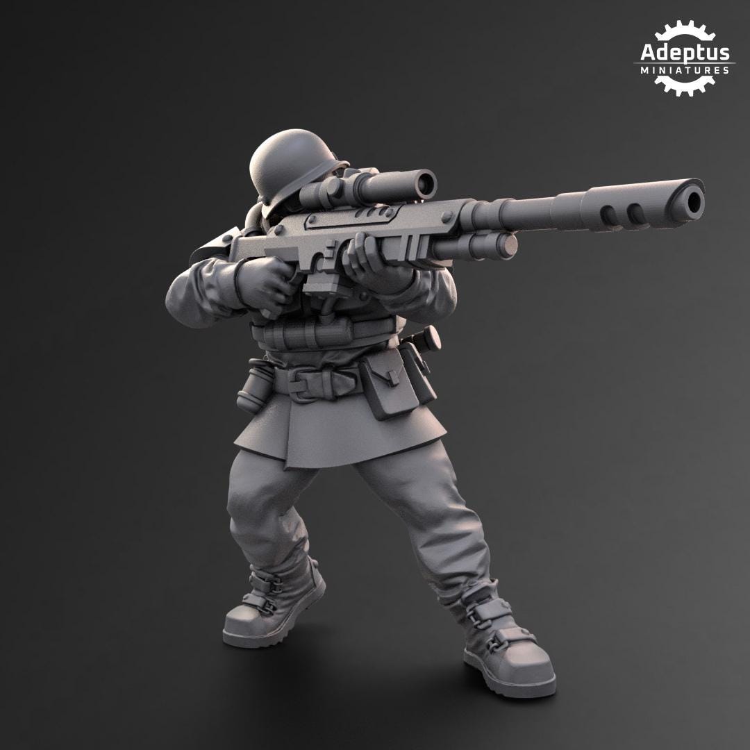 Adeptus Miniatures Koelner Regiment Snipers (Custom Order) - product image 4 of 6
