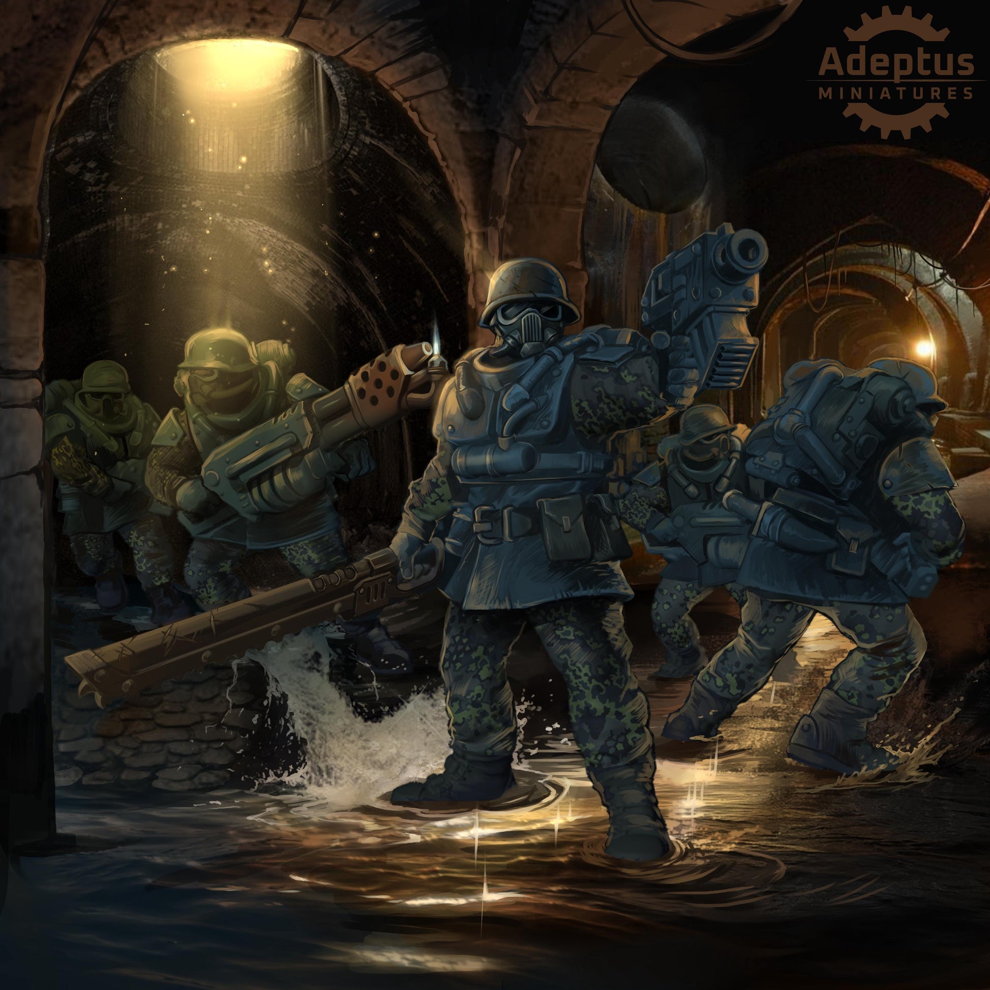 Adeptus Miniatures Koelner Regiment Snipers (Custom Order) - product image 6 of 6