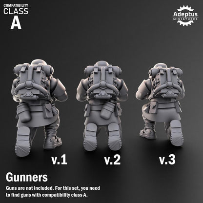 Adeptus Miniatures Koelner Regiment Heavy Weapons Teams x3 (Custom Order) - product image 4 of 9