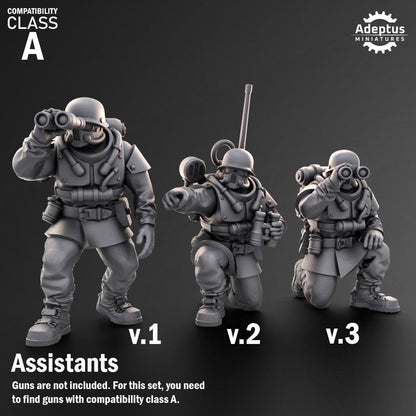 Adeptus Miniatures Koelner Regiment Heavy Weapons Teams x3 (Custom Order) - product image 7 of 9