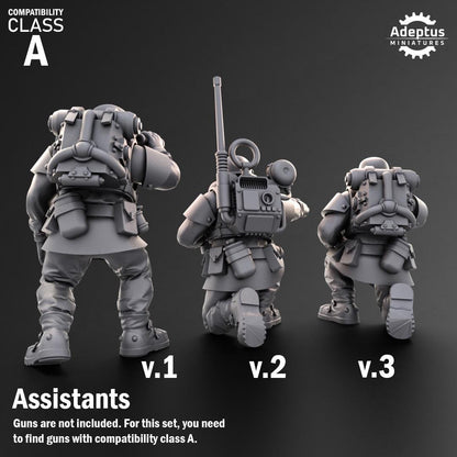 Adeptus Miniatures Koelner Regiment Heavy Weapons Teams x3 (Custom Order) - product image 8 of 9