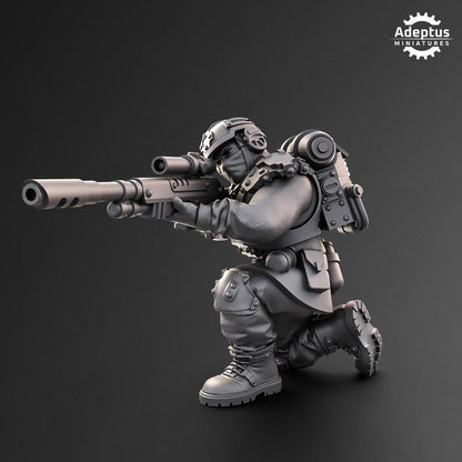 Adeptus Miniatures Dysorius Troops Snipers (Custom Order) - product image 4 of 5