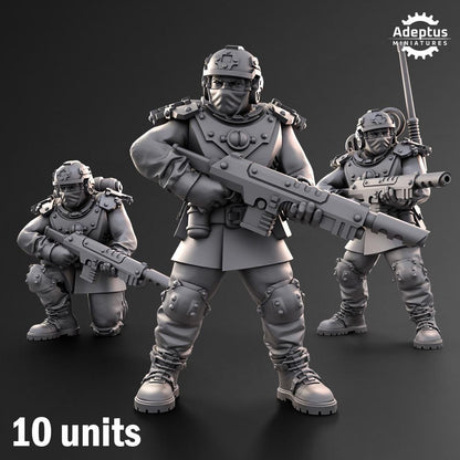 Adeptus Miniatures Dysorius Troops Infantry Squad (Custom Order) - product image 1 of 5