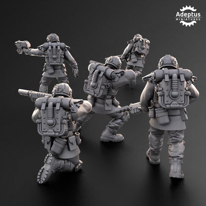 Adeptus Miniatures Dysorius Troops Infantry Squad (Custom Order) - product image 3 of 5