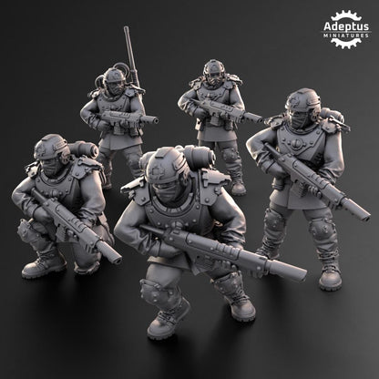 Adeptus Miniatures Dysorius Troops Infantry Squad (Custom Order) - product image 4 of 5
