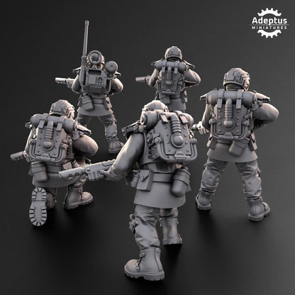 Adeptus Miniatures Dysorius Troops Infantry Squad (Custom Order) - product image 5 of 5