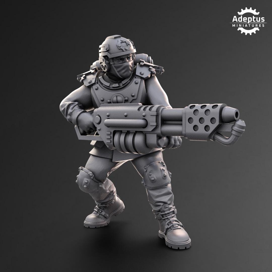 Adeptus Miniatures Dysorius Troops Special Weapons (Custom Order) - product image 3 of 5