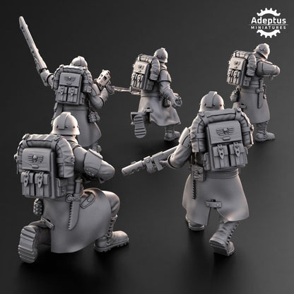 Adeptus Miniatures 114th Squad Infantry Squad (Custom Order) - product image 3 of 7
