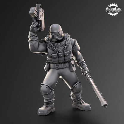 Adeptus Miniatures Spectre Regiment Command Squad (Custom Order) - product image 6 of 9