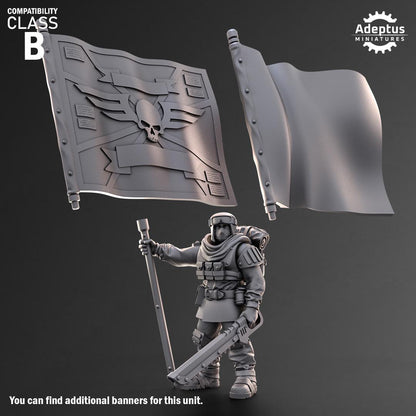 Adeptus Miniatures Khaleeth Regiment Command Squad (Custom Order) - product image 3 of 9