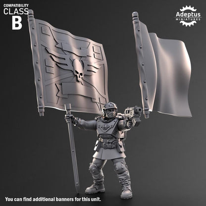 Adeptus Miniatures Dysorius Troops Command Squad (Custom Order) - product image 3 of 9