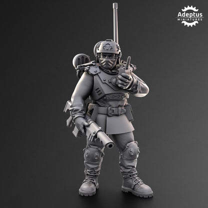 Adeptus Miniatures Dysorius Troops Command Squad (Custom Order) - product image 5 of 9
