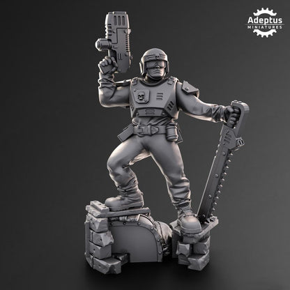Adeptus Miniatures Warden Regiment Command Squad (Custom Order) - product image 7 of 9