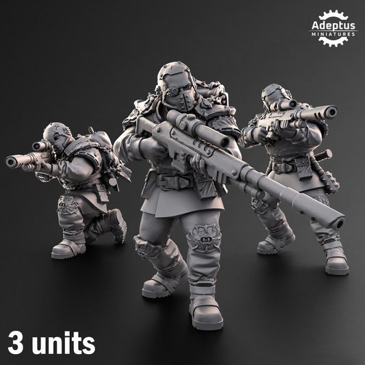 Adeptus Miniatures Dark Krocs. Snipers Renegades and Heretics (Custom Order) - product image 1 of 6