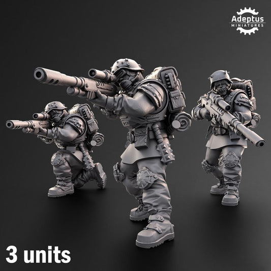 Adeptus Miniatures The Sons of Iron. Snipers Renegades and Heretics (Custom Order) - product image 1 of 6